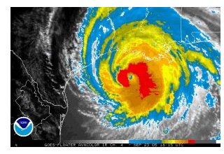 NOAA Storm Tracker website